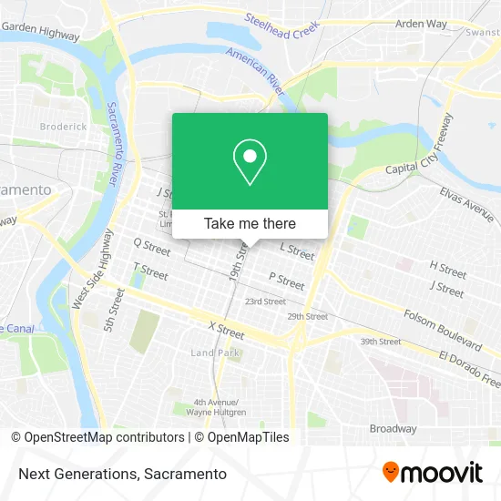 Next Generations map