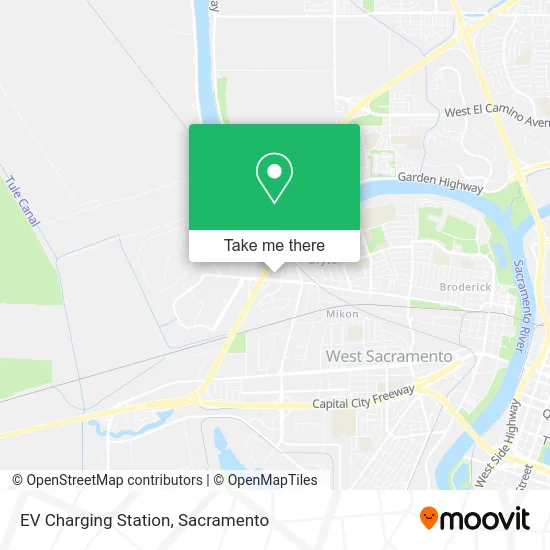 EV Charging Station map