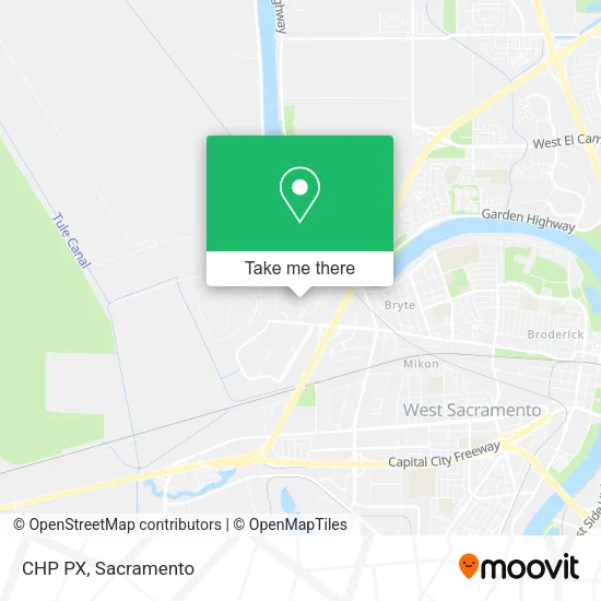 Mapa de CHP PX