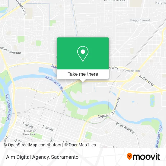 Aim Digital Agency map