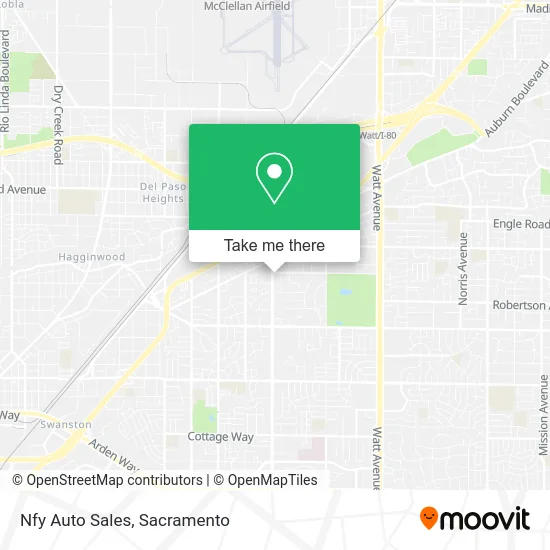 Nfy Auto Sales map