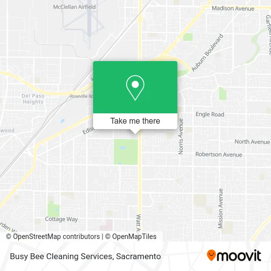 Busy Bee Cleaning Services map