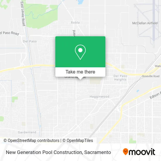 New Generation Pool Construction map