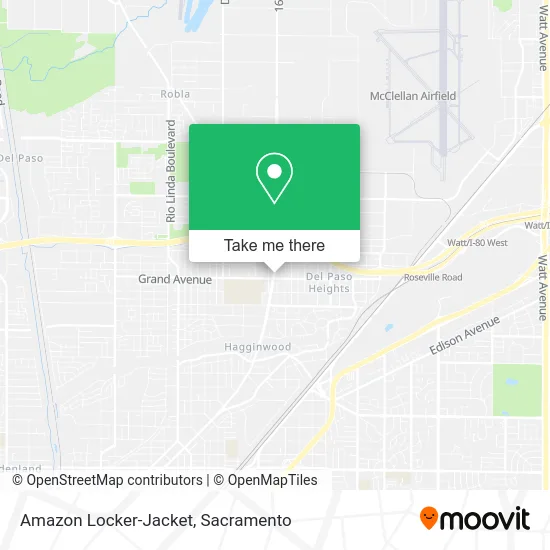 Amazon Locker-Jacket map