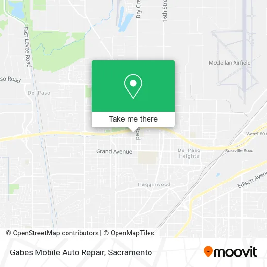 Mapa de Gabes Mobile Auto Repair