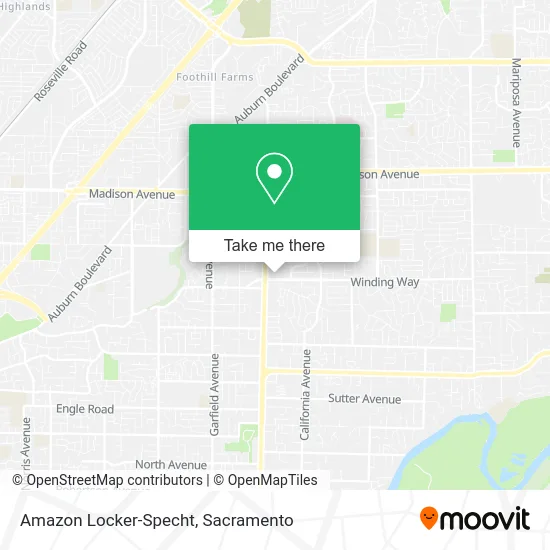 Amazon Locker-Specht map