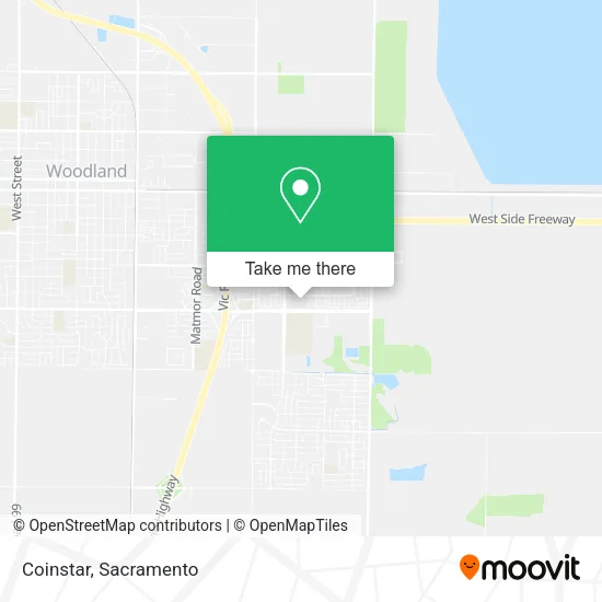 Mapa de Coinstar