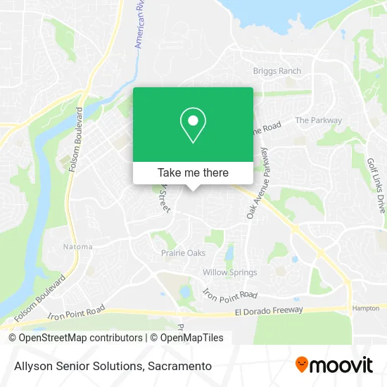 Allyson Senior Solutions map