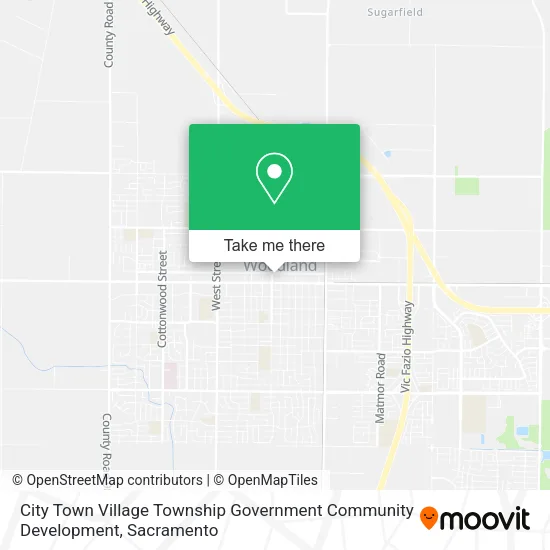 Mapa de City Town Village Township Government Community Development