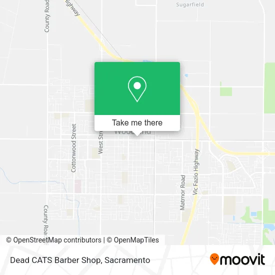 Mapa de Dead CATS Barber Shop