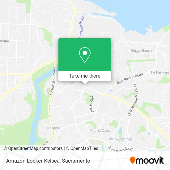Amazon Locker-Kelsea map
