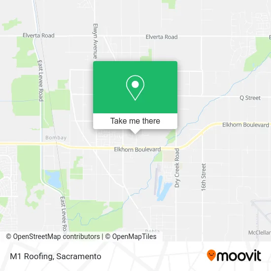 M1 Roofing map