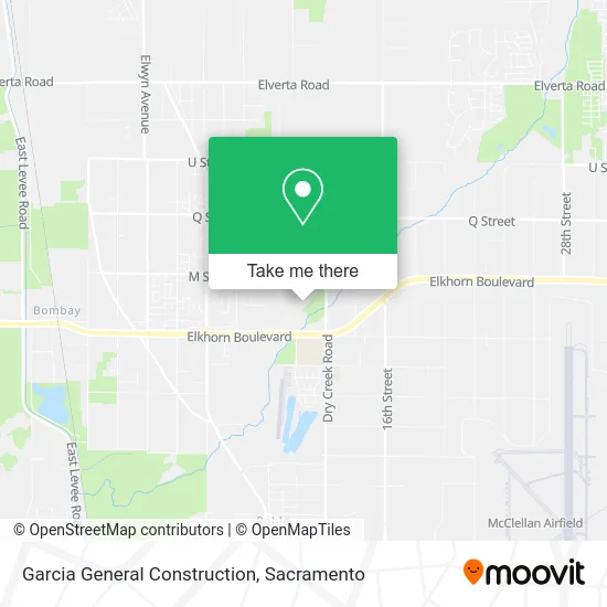 Garcia General Construction map