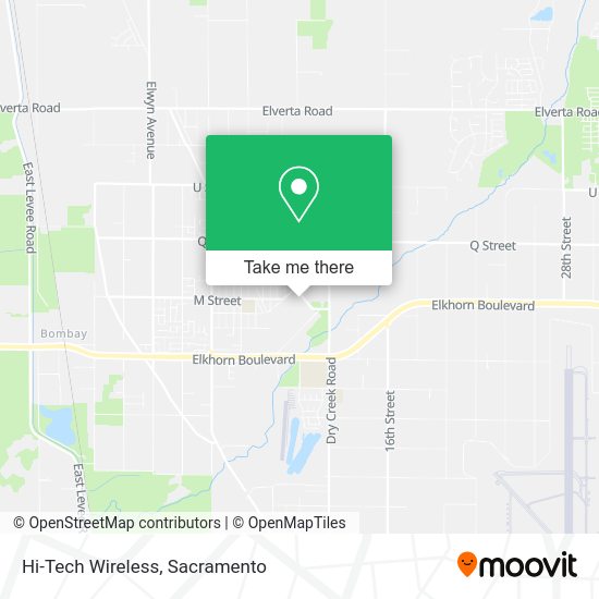 Hi-Tech Wireless map