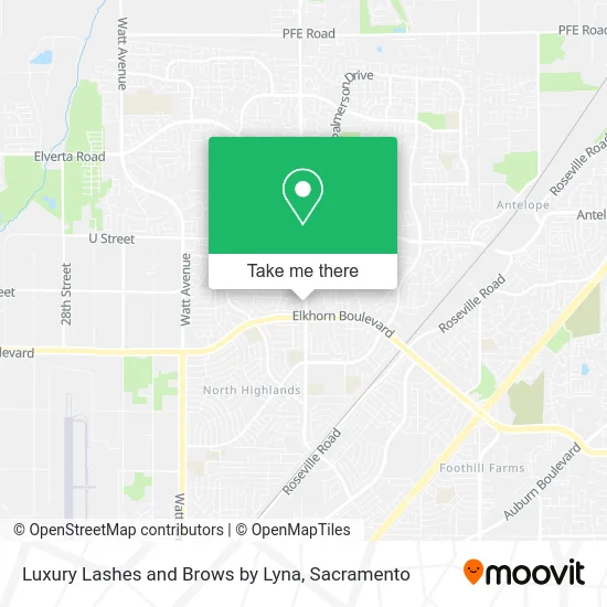 Luxury Lashes and Brows by Lyna map