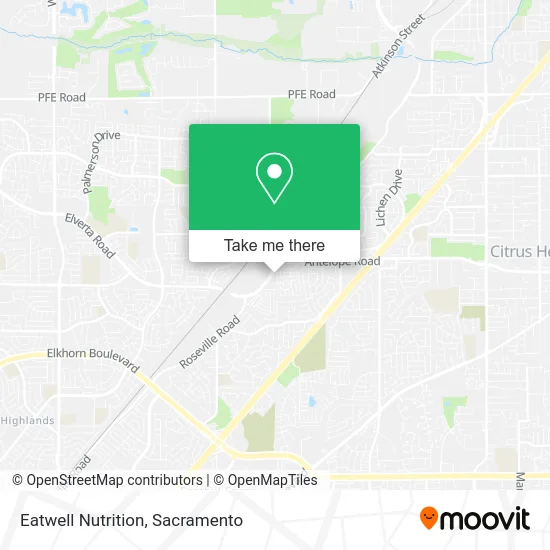 Mapa de Eatwell Nutrition
