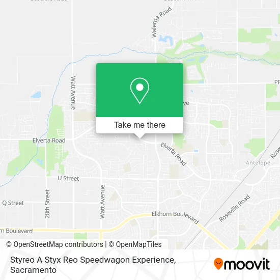 Styreo A Styx Reo Speedwagon Experience map