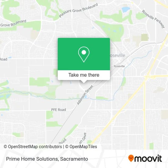 Prime Home Solutions map