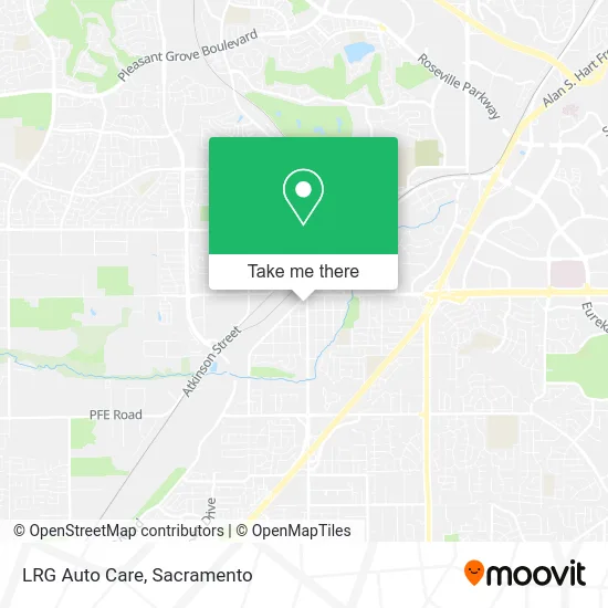 LRG Auto Care map
