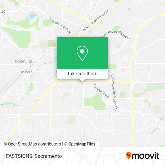 FASTSIGNS map