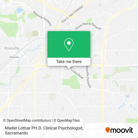 Mader Lothar PH.D. Clinical Psychologist map