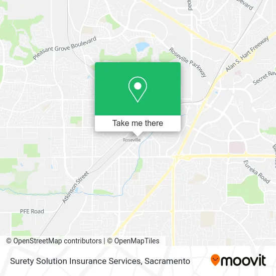Surety Solution Insurance Services map