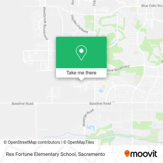 Rex Fortune Elementary School map