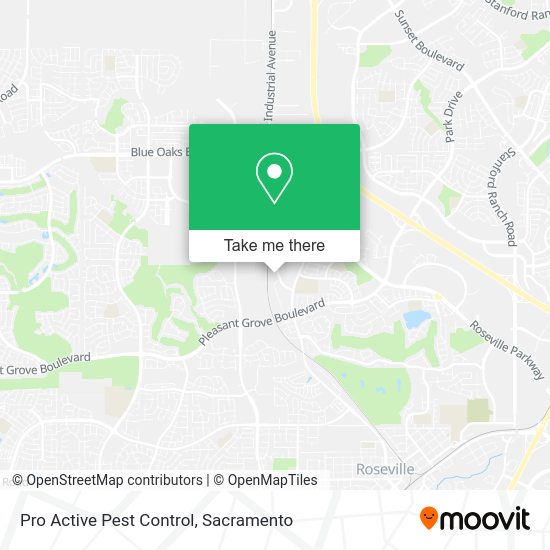 Pro Active Pest Control map