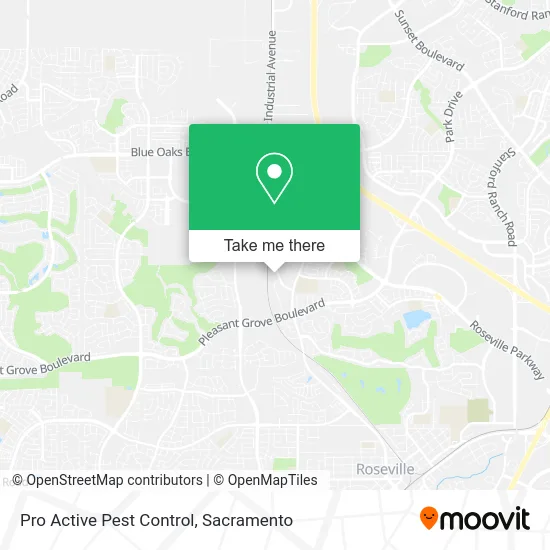 Mapa de Pro Active Pest Control