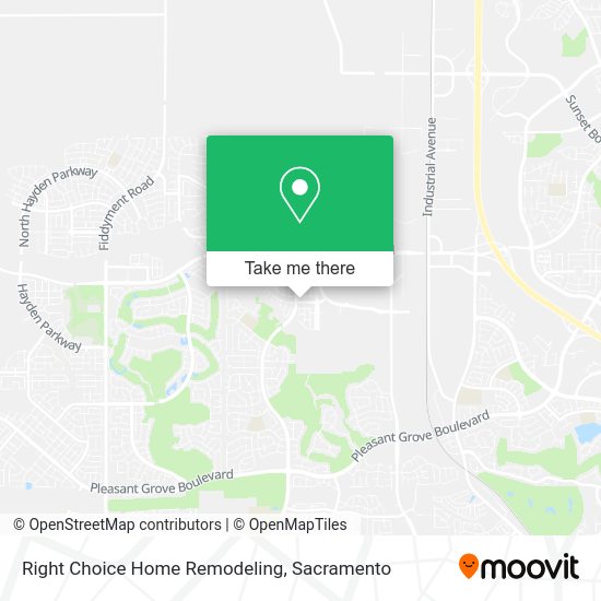 Right Choice Home Remodeling map
