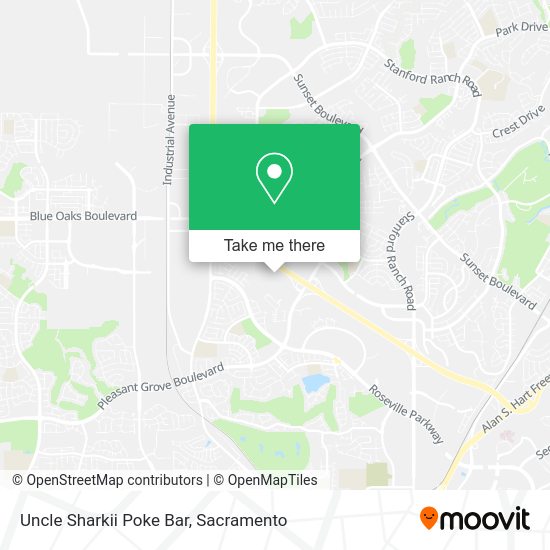 Uncle Sharkii Poke Bar map