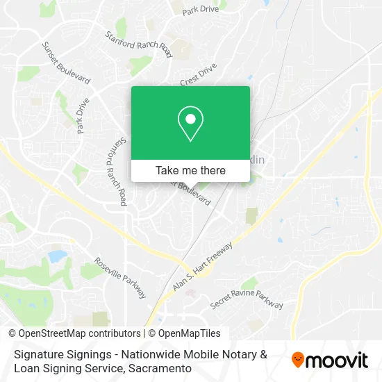 Signature Signings - Nationwide Mobile Notary & Loan Signing Service map