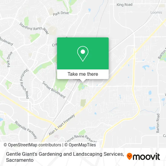 Mapa de Gentle Giant's Gardening and Landscaping Services