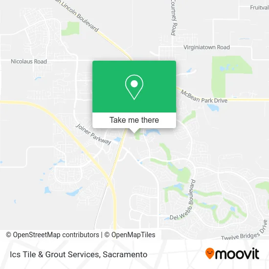 Ics Tile & Grout Services map