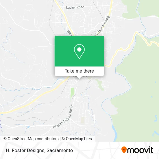 H. Foster Designs map