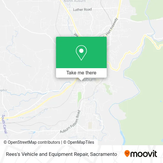Rees's Vehicle and Equipment Repair map