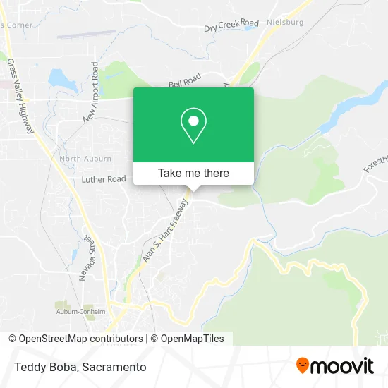 Mapa de Teddy Boba