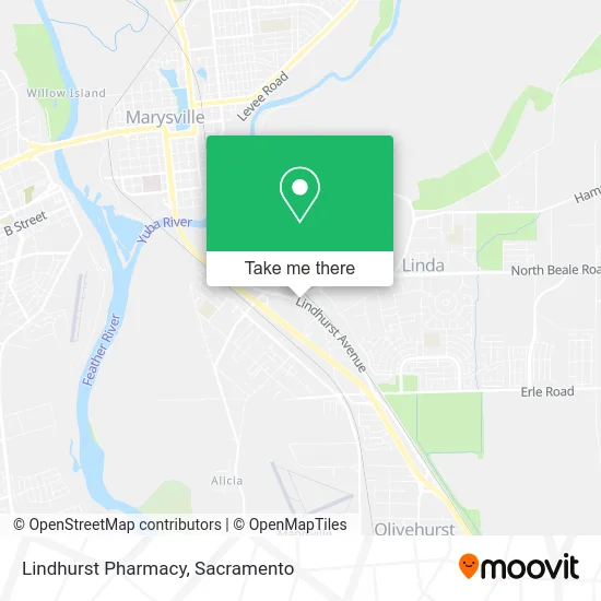 Lindhurst Pharmacy map