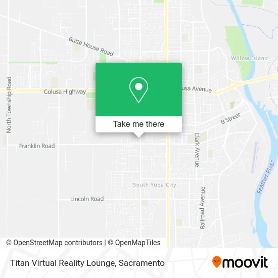 Titan Virtual Reality Lounge map