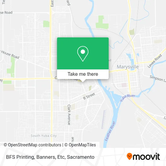 Mapa de BFS Printing, Banners, Etc