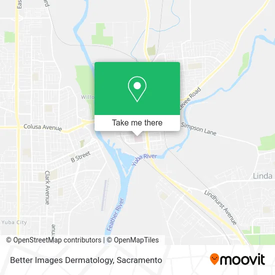 Mapa de Better Images Dermatology