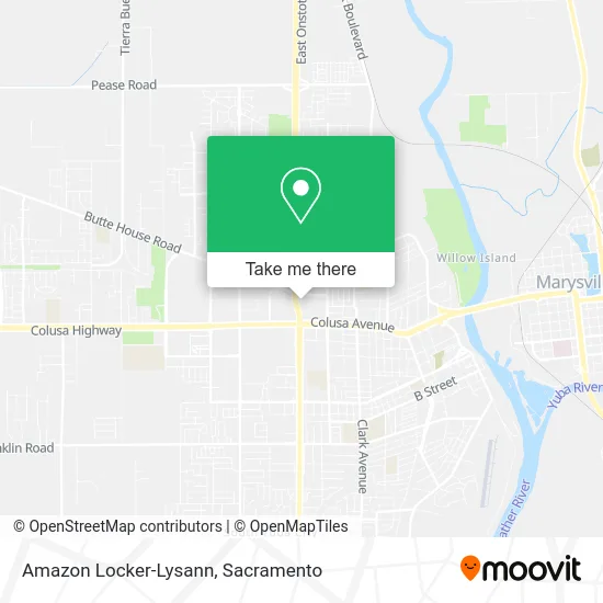 Amazon Locker-Lysann map