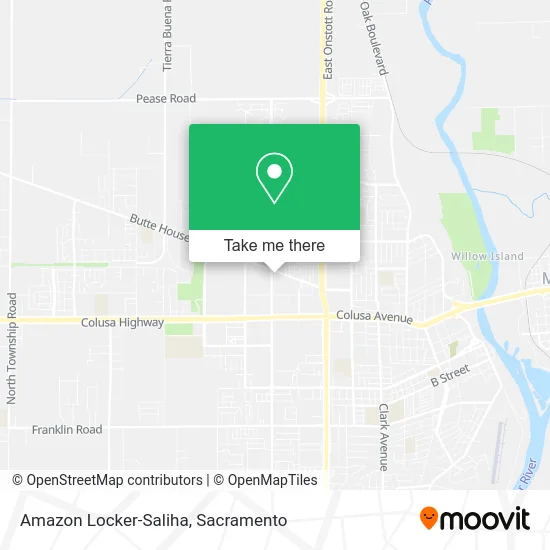 Amazon Locker-Saliha map