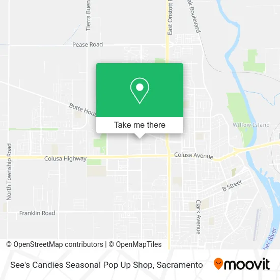 See's Candies Seasonal Pop Up Shop map