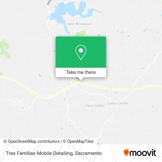 Tres Familias Mobile Detailing map