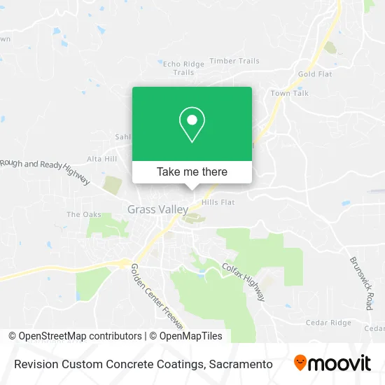 Revision Custom Concrete Coatings map