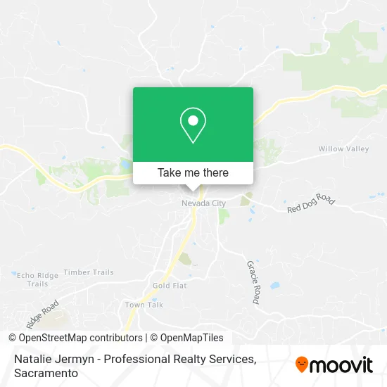 Natalie Jermyn - Professional Realty Services map