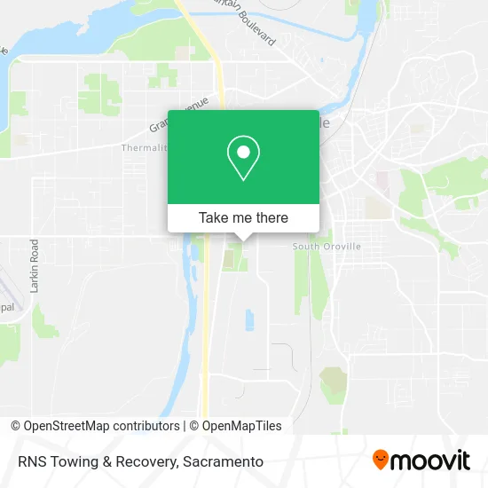 RNS Towing & Recovery map