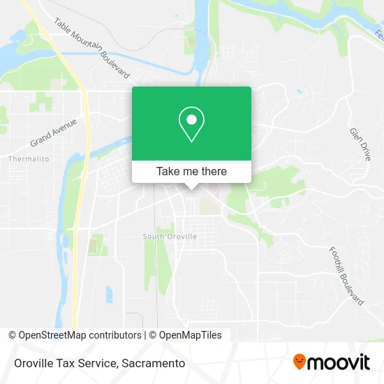 Oroville Tax Service map