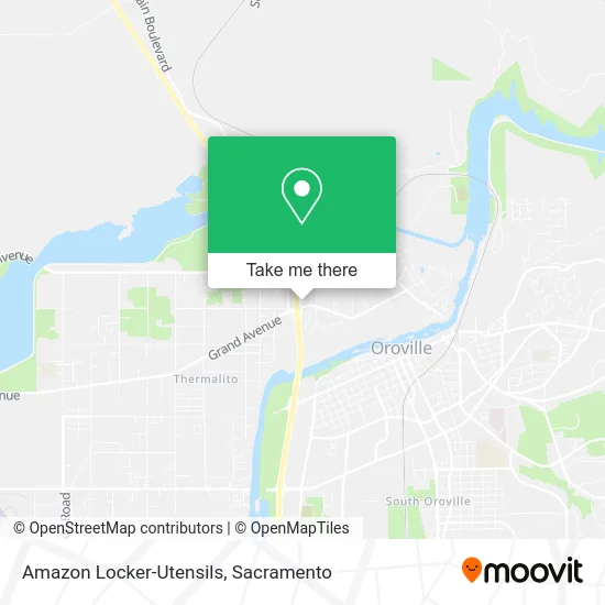Amazon Locker-Utensils map